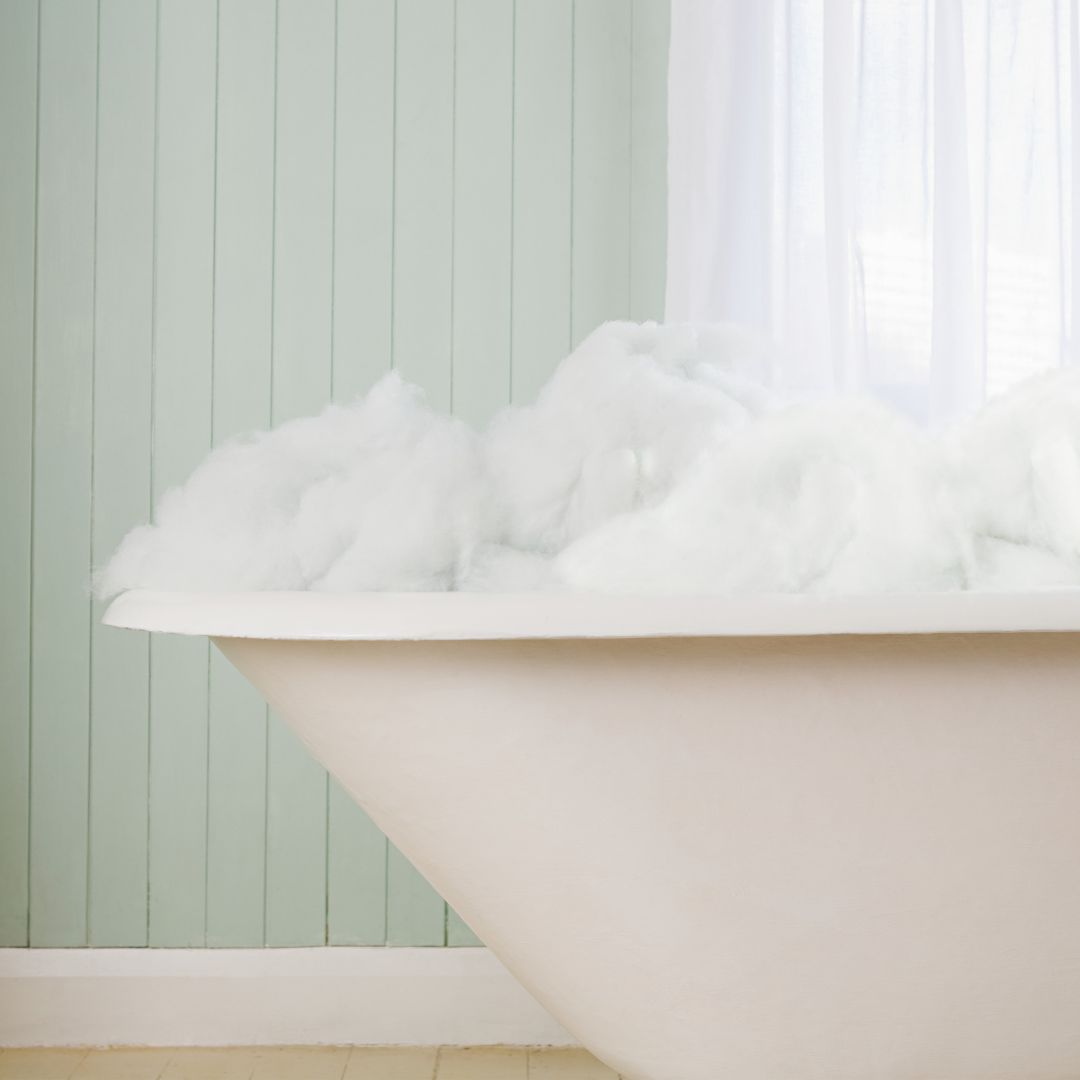 Bubble baths are a great form of self-care
